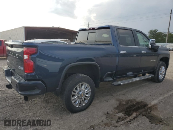 2022 Chevrolet Silverado 3500HD High Country with VIN 1GC4YVEY9NF324803, listed as a Copart auction lot 72029354 with 52,090 mi miles and Salvage Title. Bid and sale history available at carsss.com. Image 3.