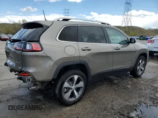 2020 Jeep Cherokee Limited with VIN 1C4PJMDXXLD616411, listed as a Copart auction lot 55453845 with 14,510 mi miles and Salvage title. Bid and sale history available at DreamBid. Image 3.