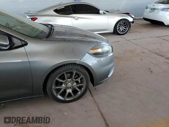 2013 Dodge Dart SXT with VIN 1C3CDFBA4DD324839, listed as a Copart auction lot 54192195 with 156,729 mi miles and Salvage Title. Bid and sale history available at carsss.com. Image 14.