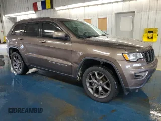 2020 Jeep Grand Cherokee Laredo E with VIN 1C4RJFAG4LC380188, listed as a Copart auction lot 58388125 with 106,709 mi miles and Clean title. Bid and sale history available at DreamBid. Image 4.