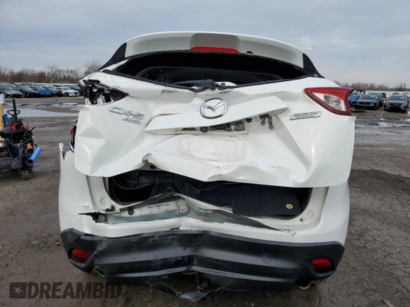 2016 Mazda CX-5 Touring with VIN JM3KE4CY7G0821701, listed as a Copart auction lot 43805495 with 144,416 mi miles and Salvage Title. Bid and sale history available at carsss.com. Image 6.