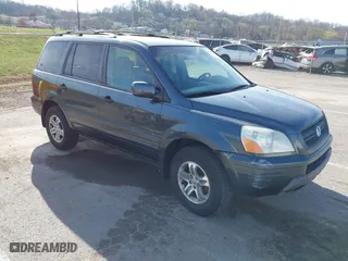 2004 Honda Pilot EX with VIN 5FNYF18674B006210, listed as a IAAI auction lot 41840395 with 188,754 mi miles. Bid and sale history available at carsss.com. Image 1.