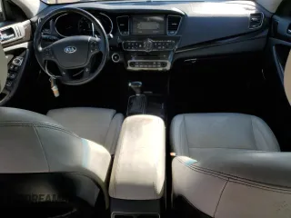 2015 Kia Cadenza Limited with VIN KNALN4D78F5172928, listed as a Copart auction lot 75952444 with 124,572 mi miles and Salvage Title. Bid and sale history available at carsss.com. Image 8.
