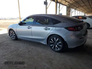 2023 Honda Civic EX-L z VIN 19XFL1H77PE004072, wystawiony jako Copart lot #49524855 z przebiegiem 21 100 mil mil oraz Szkoda całkowita • Salvage title. Historia ofert i sprzedaży dostępna na DreamBid. Obrazek 2.