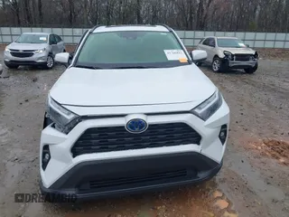 2023 Toyota RAV4 Hybrid XLE Premium with VIN JTMB6RFV4PD114763, listed as a IAAI auction lot 41766812 with 6,768 mi miles. Bid and sale history available at carsss.com. Image 12.