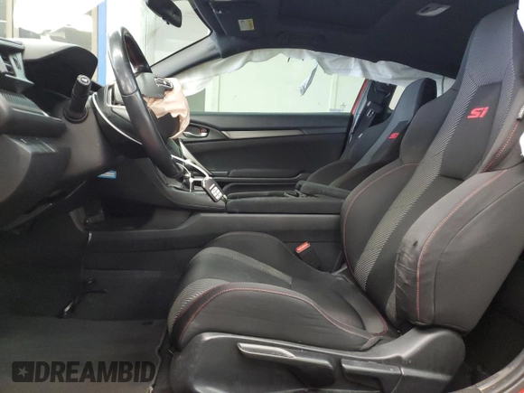 2018 Honda Civic Si Coupe with VIN 2HGFC3A57JH758431, listed as a Copart auction lot 51322505 with 93,587 mi miles and Salvage Title. Bid and sale history available at carsss.com. Image 7.