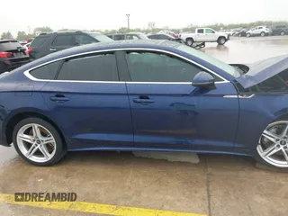 2022 Audi A5 Sportback S line Premium with VIN WAUDACF52NA023698, listed as a IAAI auction lot 41874459 with 45,967 mi miles. Bid and sale history available at carsss.com. Image 13.