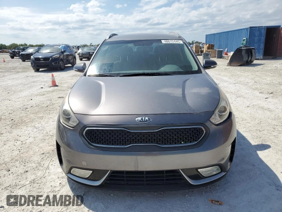 2017 Kia Niro EX with VIN KNDCC3LC0H5037575, listed as a Copart auction lot 48672445 with 93,433 mi miles and Salvage Title. Bid and sale history available at carsss.com. Image 5.