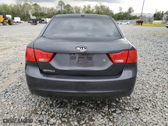 2010 Kia Optima LX with VIN KNAGG4A86A5424614, listed as a Copart auction lot 51083615 with 105,993 mi miles and Salvage Title. Bid and sale history available at carsss.com. Image 6.