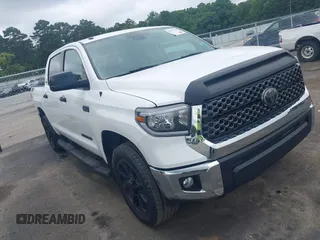 2018 Toyota Tundra SR5 with VIN 5TFDW5F10JX751007, listed as a IAAI auction lot 42557733 with 96,753 mi miles and . Bid and sale history available at DreamBid. Image 1.