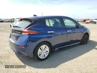 2019 Nissan LEAF SV with VIN 1N4AZ1CPXKC320460, listed as a Copart auction lot 54930505 with 42,450 mi miles and Salvage title. Bid and sale history available at DreamBid. Image 3.