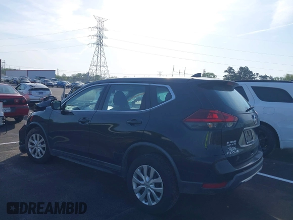 2018 Nissan Rogue S with VIN KNMAT2MT4JP564450, listed as a IAAI auction lot 42012504 with 125,172 mi miles. Bid and sale history available at carsss.com. Image 3.