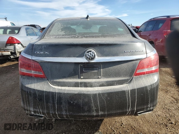 2015 Buick LaCrosse Premium II with VIN 1G4GF5G30FF267392, listed as a Copart auction lot 41984665 with 118,191 mi miles and Salvage Title. Bid and sale history available at DreamBid. Image 6.