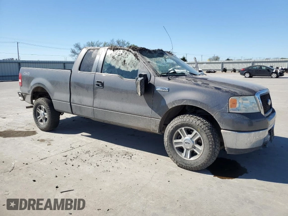 2007 Ford F-150 XLT with VIN 1FTPX14V57KC77893, listed as a Copart auction lot 50352135 with 183,156 mi miles and Salvage Title. Bid and sale history available at carsss.com. Image 4.