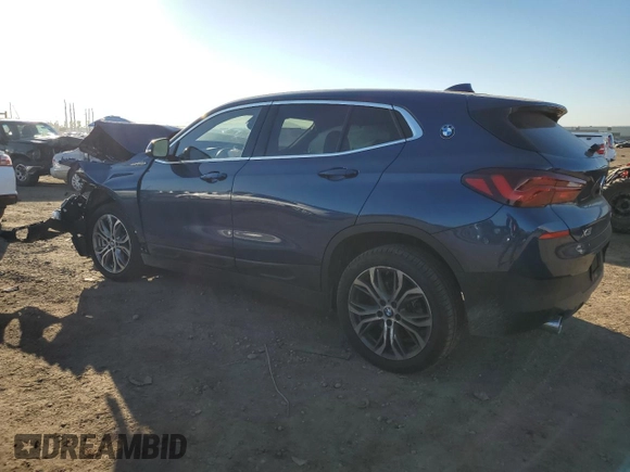 2021 BMW X2 sDrive28i with VIN WBXYH9C0XM5S16932, listed as a Copart auction lot 43053414 with 17,526 mi miles. Bid and sale history available at carsss.com. Image 2.