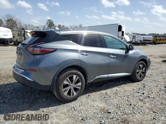 2019 Nissan Murano S with VIN 5N1AZ2MJ2KN158897, listed as a Copart auction lot 47971165 with 64,858 mi miles and Salvage Title. Bid and sale history available at DreamBid. Image 3.