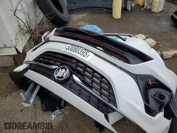 2023 Buick Encore GX Essence with VIN KL4MMGSL7PB126936, listed as a Copart auction lot 53088395 with 20,167 mi miles and Salvage title. Bid and sale history available at DreamBid. Image 13.