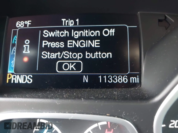 2016 Ford Escape Titanium with VIN 1FMCU9JX3GUC86930, listed as a IAAI auction lot 42582263 with 113,386 mi miles and . Bid and sale history available at DreamBid. Image 15.