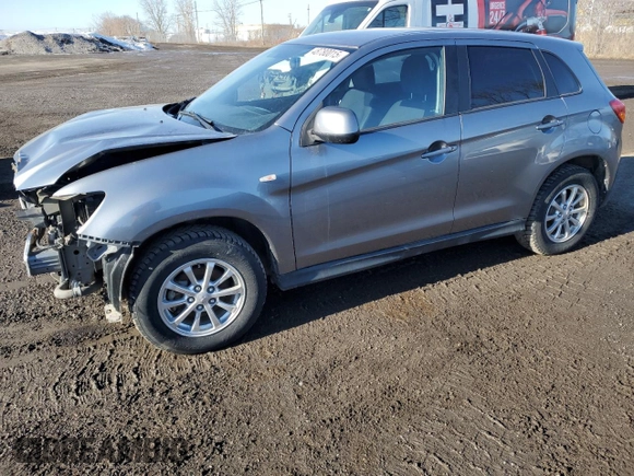 2013 Mitsubishi Outlander Sport ES with VIN 4A4AH3AU3DE601730, listed as a Copart auction lot 48780015 with 156,171 mi miles and Salvage title. Bid and sale history available at DreamBid. Image 1.