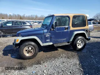 1997 Jeep Wrangler Sport with VIN 1J4FY19S2VP498840, listed as a Copart auction lot 50058885 with 151,697 mi miles and Salvage Title. Bid and sale history available at carsss.com. Image 1.