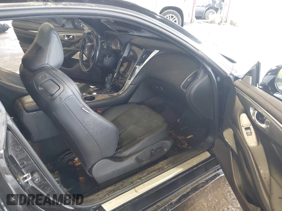 2018 Infiniti Q60 Luxe with VIN JN1EV7ELXJM393036, listed as a IAAI auction lot 41951210 with Not provided miles and . Bid and sale history available at DreamBid. Image 5.