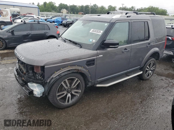 2016 Land Rover LR4 HSE Lux z VIN SALAK2V62GA813733, wystawiony jako Copart lot #58303035 z przebiegiem 111 377 mil mil oraz Szkoda całkowita • Salvage title. Historia ofert i sprzedaży dostępna na DreamBid. Obrazek 1.