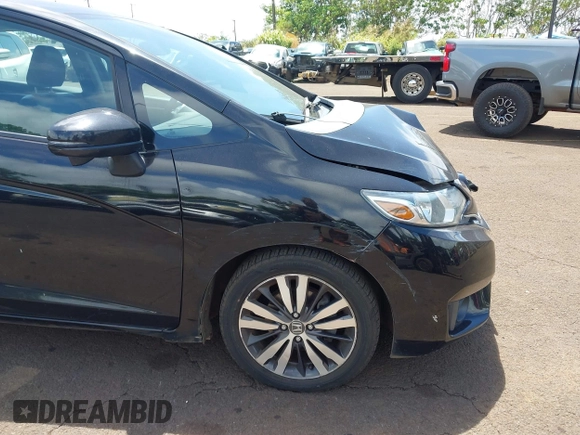 2015 Honda Fit EX-L with VIN 3HGGK5H89FM706018, listed as a IAAI auction lot 42417637 with 36,556 mi miles and . Bid and sale history available at DreamBid. Image 20.