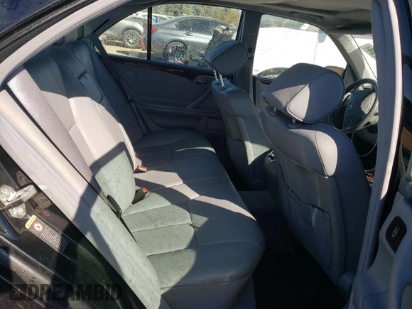 2001 Mercedes-Benz E-Class with VIN WDBJF65J01B325792, listed as a Copart auction lot 76328704 with 101,886 mi miles and Salvage Title. Bid and sale history available at carsss.com. Image 10.