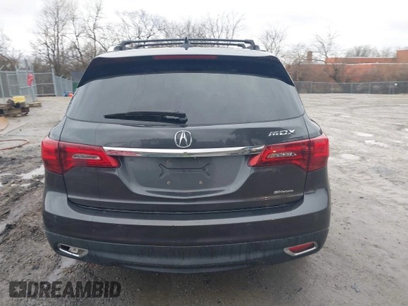 2014 Acura MDX Advance with VIN 5FRYD4H88EB006239, listed as a IAAI auction lot 41704214 with 165,251 mi miles and . Bid and sale history available at carsss.com. Image 17.