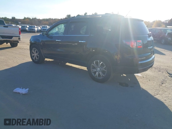 2014 GMC Acadia SLT z VIN 1GKKVRKD3EJ201136, wystawiony jako IAAI lot #40710550 z przebiegiem 175 848 mil mil oraz . Historia ofert i sprzedaży dostępna na DreamBid. Obrazek 3.
