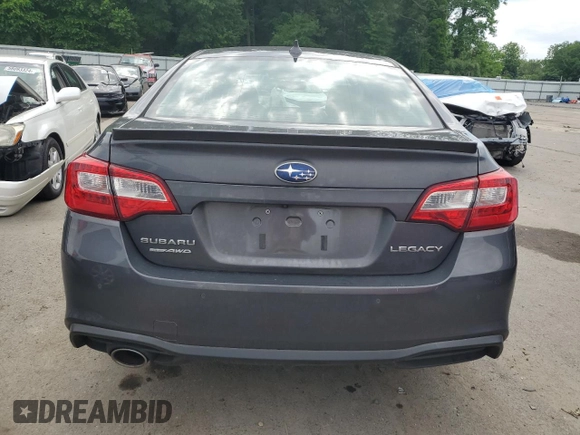 2018 Subaru Legacy Special Sports with VIN 4S3BNAS65J3022657, listed as a Copart auction lot 58036114 with Not Provided miles and Salvage Title. Bid and sale history available at DreamBid. Image 6.