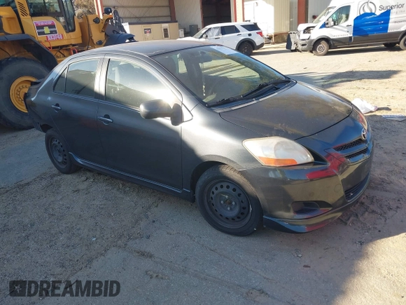2008 Toyota Yaris with VIN JTDBT923781219667, listed as a IAAI auction lot 41637612 with 270,381 mi miles. Bid and sale history available at carsss.com. Image 1.
