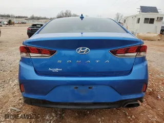 2019 Hyundai Sonata Sport with VIN 5NPE34AF9KH750588, listed as a Copart auction lot 44385125 with 0 mi miles and Salvage Title. Bid and sale history available at carsss.com. Image 6.