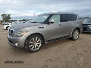 2013 Infiniti QX56 with VIN JN8AZ2NE3D9061052, listed as a Copart auction lot 73925854 with 0 mi miles and Salvage Title. Bid and sale history available at carsss.com. Image 1.