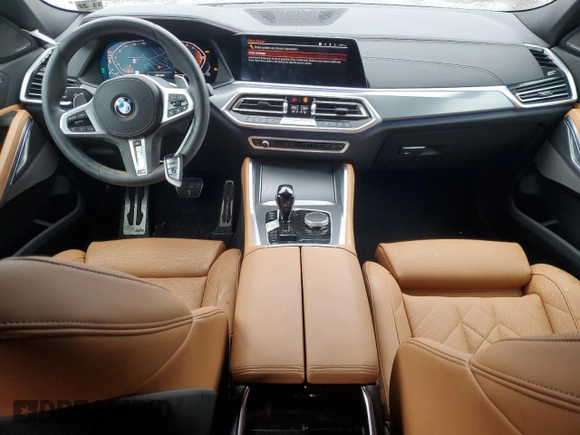 2023 BMW X6 xDrive40i z VIN 5UXCY6C03P9P48220, wystawiony jako Copart lot #51660845 z przebiegiem 24 947 mil mil oraz Szkoda całkowita • Salvage title. Historia ofert i sprzedaży dostępna na DreamBid. Obrazek 8.