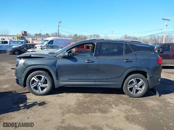 2020 GMC Terrain SLT with VIN 3GKALVEV8LL243418, listed as a IAAI auction lot 41641957 with 53,901 mi miles. Bid and sale history available at carsss.com. Image 14.