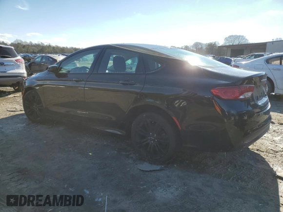 2017 Chrysler 200 Touring with VIN 1C3CCCFB7HN504725, listed as a Copart auction lot 41757845 with 96,424 mi miles and Salvage Title. Bid and sale history available at carsss.com. Image 2.