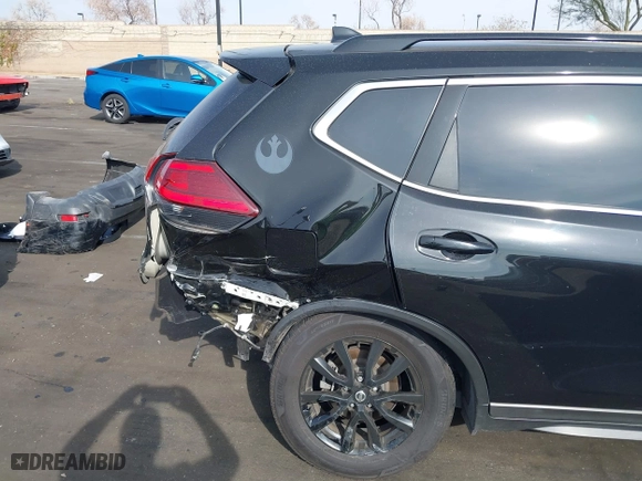 2017 Nissan Rogue S with VIN 5N1AT2MT6HC755526, listed as a IAAI auction lot 41460152 with 46,310 mi miles. Bid and sale history available at carsss.com. Image 18.