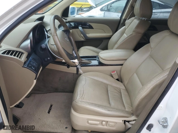 2009 Acura MDX Tech/Entertainment Pkg with VIN 2HNYD284X9H520333, listed as a Copart auction lot 44247495 with 241,800 mi miles and Clean Title. Bid and sale history available at carsss.com. Image 7.