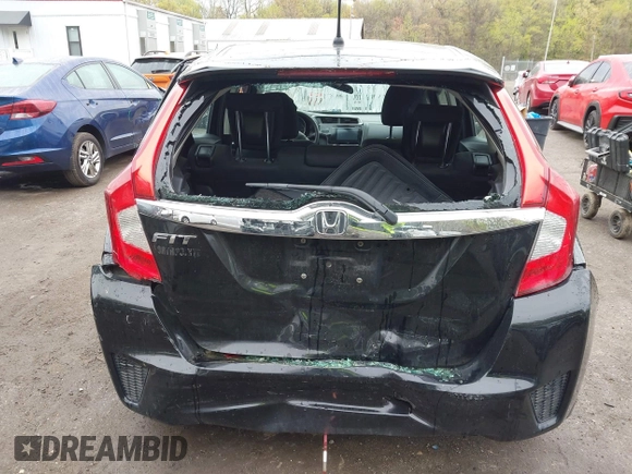 2015 Honda Fit EX-L with VIN 3HGGK5H88FM726406, listed as a IAAI auction lot 42033501 with 124,216 mi miles. Bid and sale history available at carsss.com. Image 6.