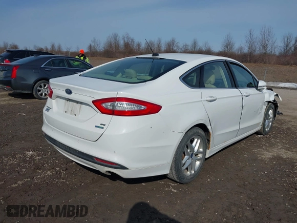 2013 Ford Fusion SE with VIN 3FA6P0HR8DR263468, listed as a IAAI auction lot 41783303 with 115,353 mi miles. Bid and sale history available at carsss.com. Image 4.