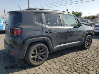 2017 Jeep Renegade Altitude with VIN ZACCJABB6HPG23093, listed as a Copart auction lot 61872965 with 51,408 mi miles and Salvage title. Bid and sale history available at DreamBid. Image 3.