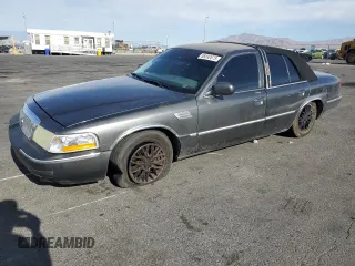 2005 Mercury Grand Marquis GS z VIN 2MEFM74W75X601905, wystawiony jako Copart lot #58592675 z przebiegiem 124 345 mil mil oraz Szkoda całkowita • Salvage title. Historia ofert i sprzedaży dostępna na DreamBid. Obrazek 1.