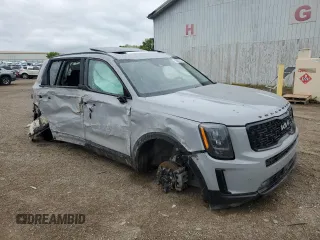 2022 Kia Telluride SX with VIN 5XYP5DHC2NG316829, listed as a Copart auction lot 56855525 with 108,100 mi miles and Non repairable. Bid and sale history available at DreamBid. Image 4.