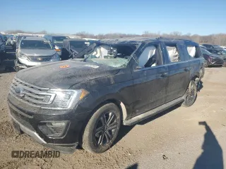 2019 Ford Expedition Max XLT with VIN 1FMJK1JT1KEA20336, listed as a Copart auction lot 83825344 with 119,415 mi miles and Salvage Title. Bid and sale history available at DreamBid. Image 1.