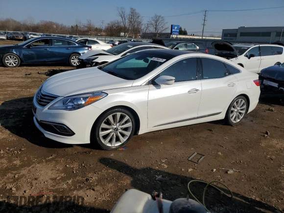 2015 Hyundai Azera Limited with VIN KMHFH4JG5FA431938, listed as a Copart auction lot 48784475 with 59,293 mi miles and Salvage title. Bid and sale history available at DreamBid. Image 1.