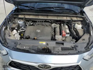 2020 Toyota Highlander XLE with VIN 5TDHZRAH8LS020709, listed as a Copart auction lot 74825704 with 55,706 mi miles and Salvage Title. Bid and sale history available at carsss.com. Image 12.