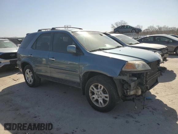 2005 Acura MDX Touring with VIN 2HNYD18815H550716, listed as a Copart auction lot 48341385 with 139,513 mi miles and Salvage Title. Bid and sale history available at carsss.com. Image 4.