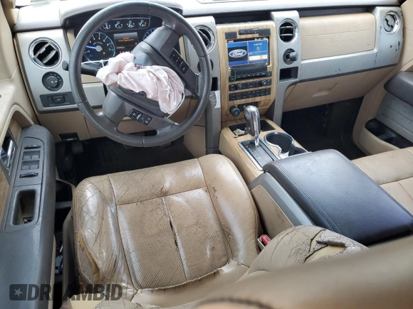 2011 Ford F-150 XL with VIN 1FTFW1EF5BFA04024, listed as a Copart auction lot 64267205 with 211,116 mi miles and Salvage title. Bid and sale history available at DreamBid. Image 8.