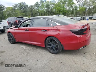 2019 Honda Accord Sport with VIN 1HGCV1F38KA063187, listed as a Copart auction lot 51850505 with 110,558 mi miles and Salvage Title. Bid and sale history available at DreamBid. Image 2.